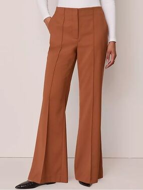 Ann Taylor The Margot Trouser in Spiced Cider Size 8 27” Inseam